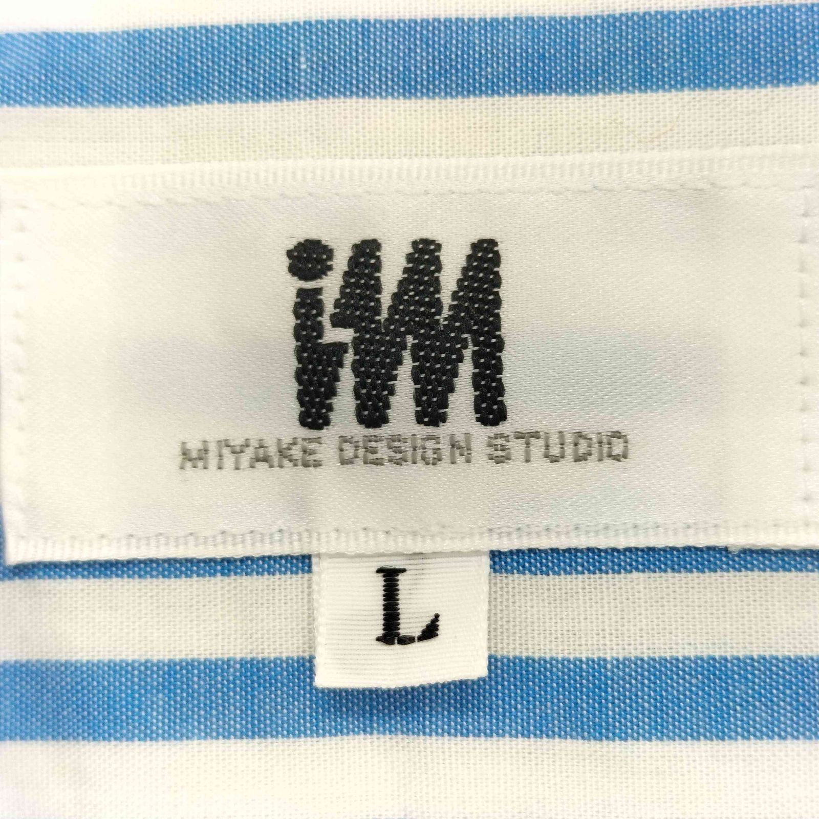 アイムイッセイミヤケ im ISSEY MIYAKE 90S S/S ストライプ シャツ