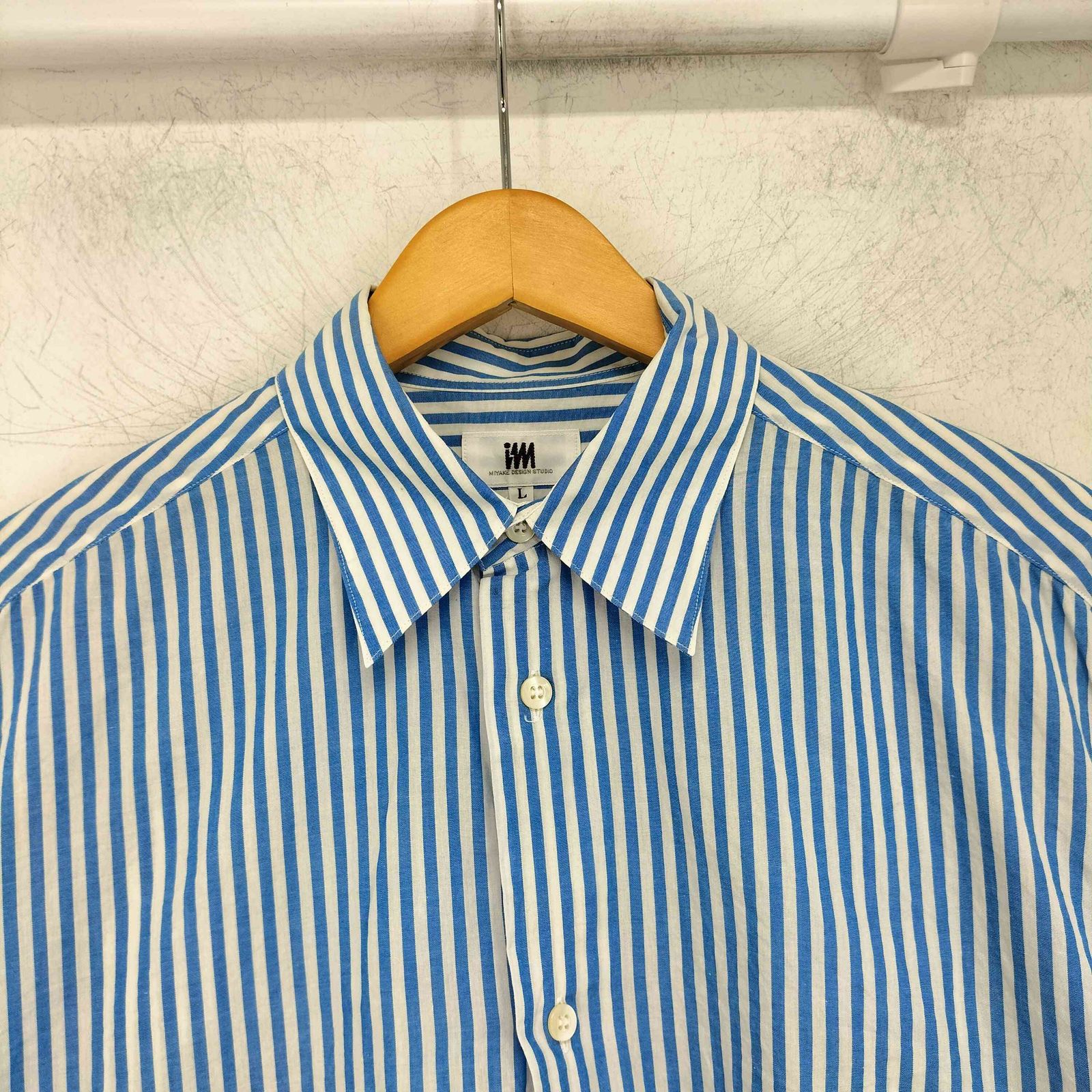 アイムイッセイミヤケ im ISSEY MIYAKE 90S S/S ストライプ シャツ