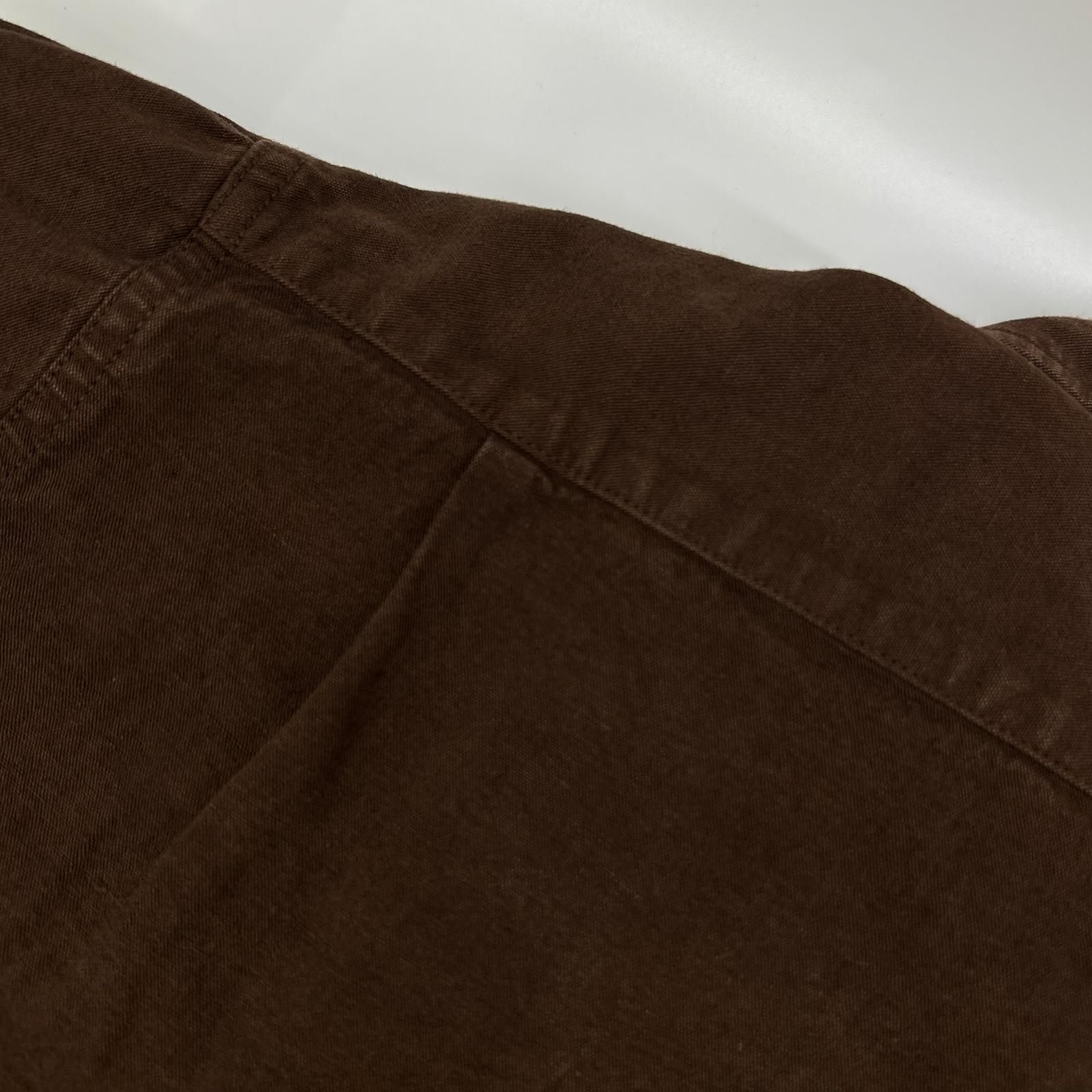 VISVIM ビズビム ブラウン 0115205011010 LONG RIDER 後染めコットン