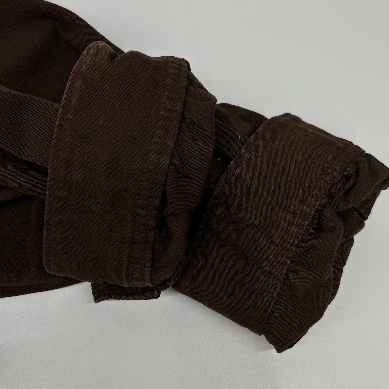 VISVIM ビズビム ブラウン 0115205011010 LONG RIDER 後染めコットン