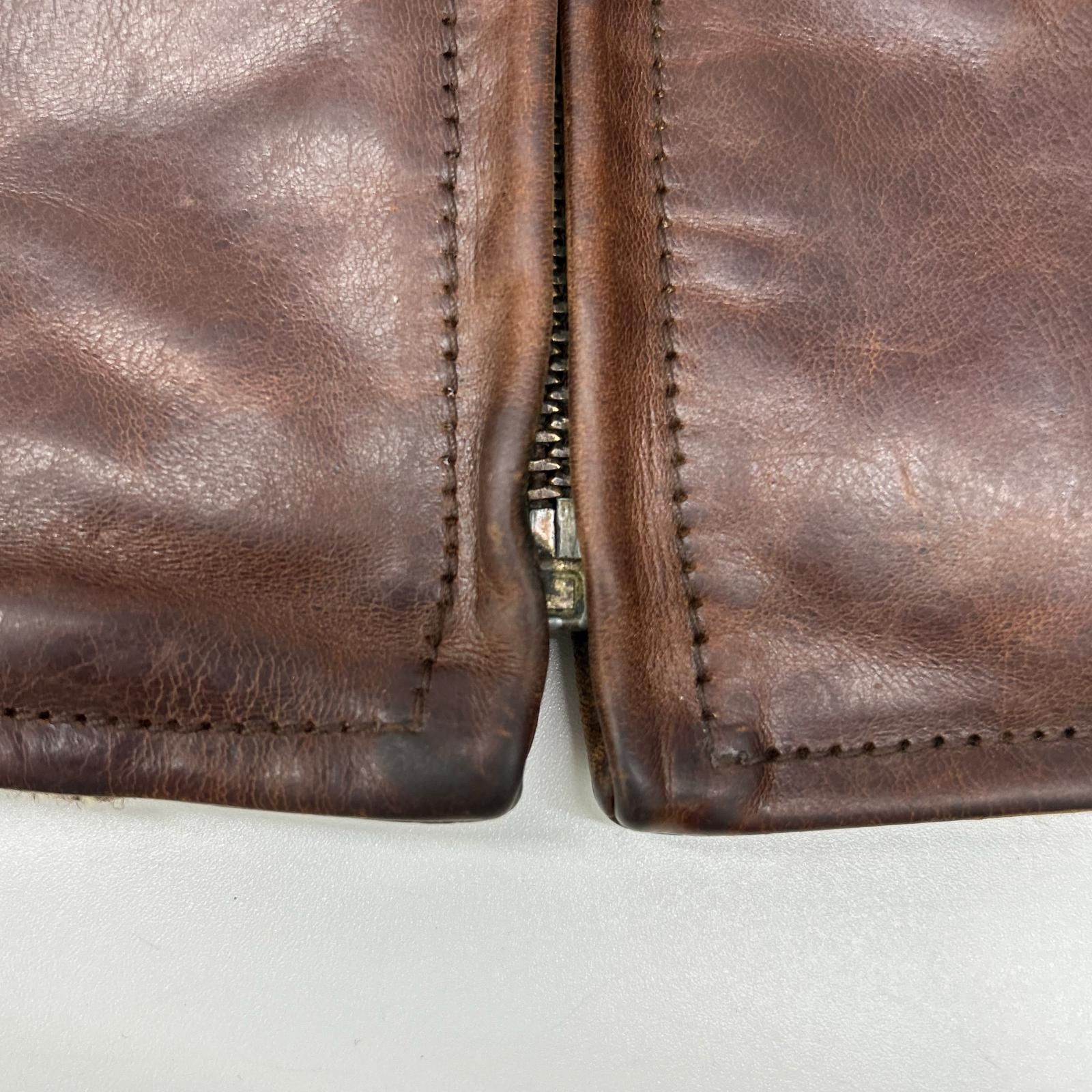 AERO LEATHER エアロレザー ブラウン ホースハイド ハイウェイマン