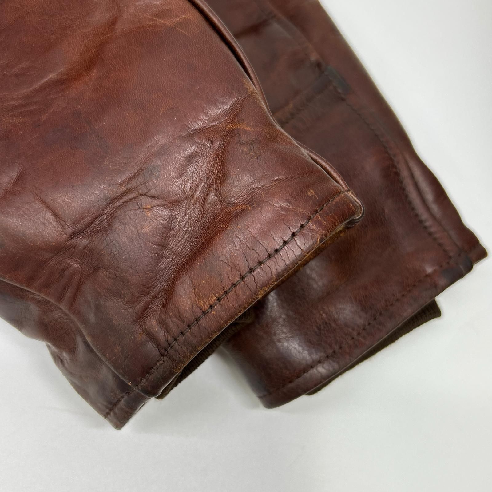 AERO LEATHER エアロレザー ブラウン ホースハイド ハイウェイマン