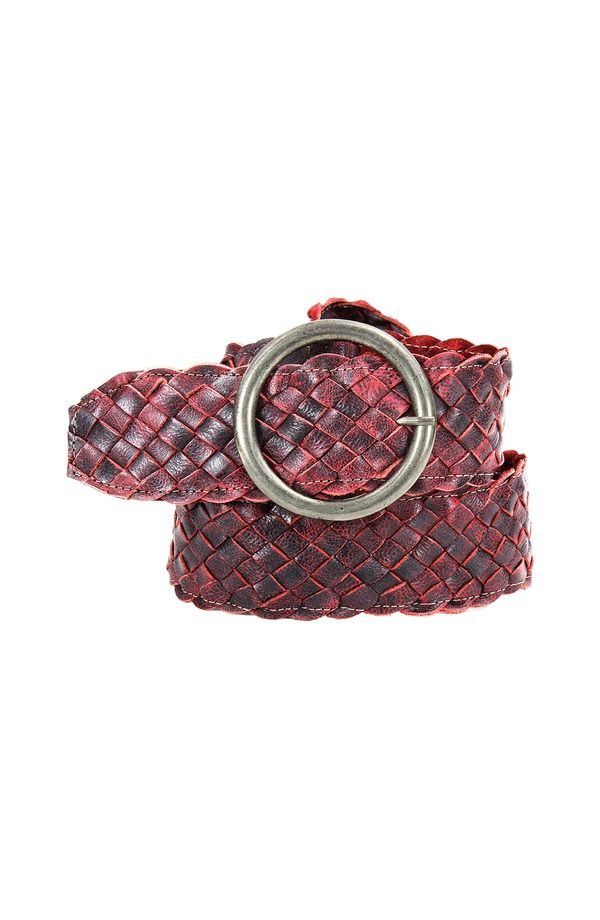 ベッドステュ レディース アクセサリー ベルト Bed Stu Dreamweaver Belt Red Black Delux ブラック