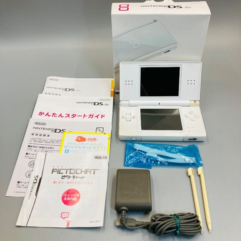 動作確認済み】【箱/取説付き】【製造番号一致】ニンテンドー DS Lite