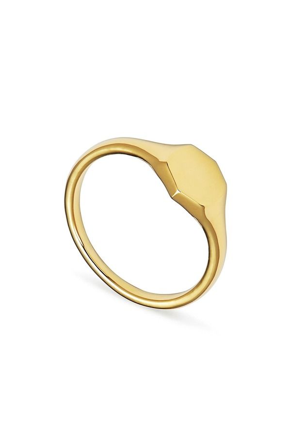ケンドラスコット レディース アクセサリー 指輪 Kendra Scott Davisignet Ring 18K Gold Vermeil ゴールド