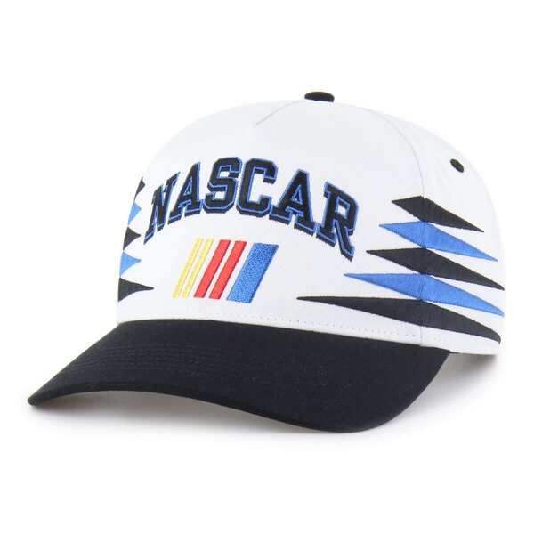 フォーティーセブン メンズ アクセサリー 帽子 Mens 47 WhiteBlack NASCAR Diamond Cut Hitch Adjustable Hat White ホワイト