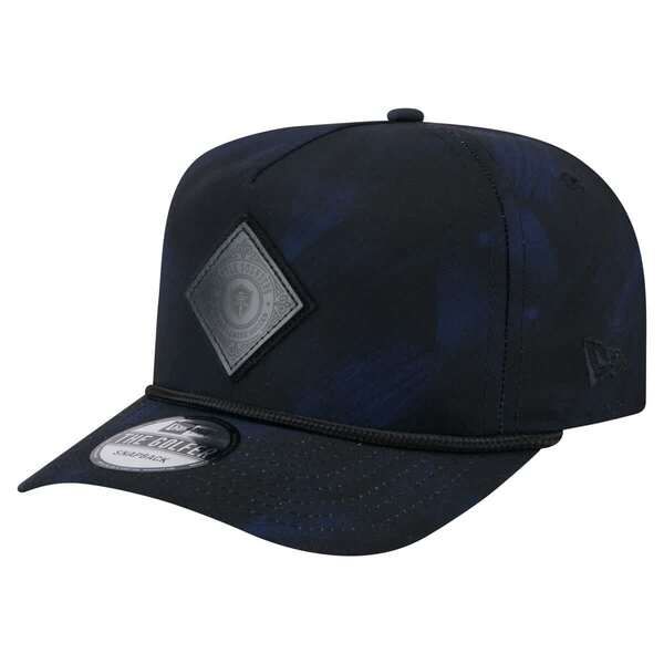 ニューエラ メンズ アクセサリー 帽子 MensNew Era Black Seattle Sounders FC Golfer Snapback Hat Black ブラック