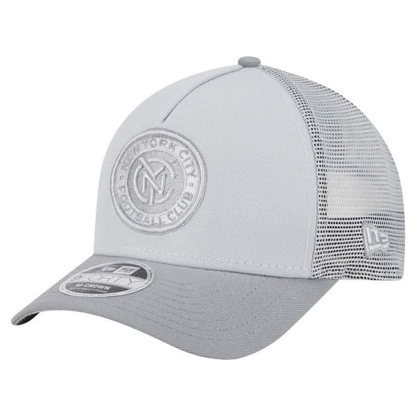 ニューエラ メンズ アクセサリー 帽子 Mens New Era Gray New York City FColor Pack 9FORTY AFrame Adjustable Trucker Hat