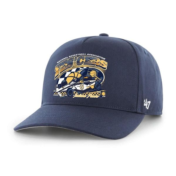 フォーティーセブン メンズ アクセサリー 帽子 Mens 47 Navy Indiana Pacersolid Hitch Adjustable Hat Navy ネイビー