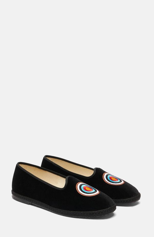 スカロッソ メンズ シューズ サンダル SCAROSSO Target Slippers Black Velvet ブラック