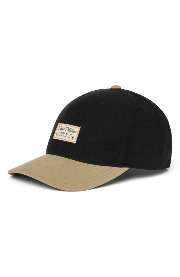 トラビスマヒュー メンズ アクセサリー 帽子 キャップ TravisMathew Social Club Snapback Baseball Cap Black ブラック
