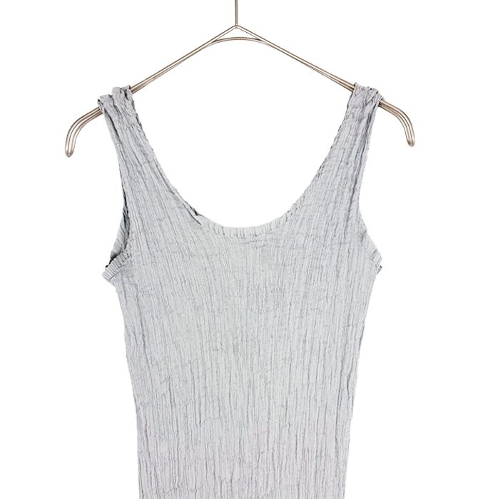 イッセイミヤケ ISSEY MIYAKE me ミー ノースリーブ ワンピース
