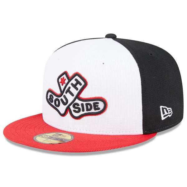 ニューエラ メンズ アクセサリー 帽子 Mens New Era WhiteRed Chicago White Sox 2025 City Connect Batting Practice 59FIF