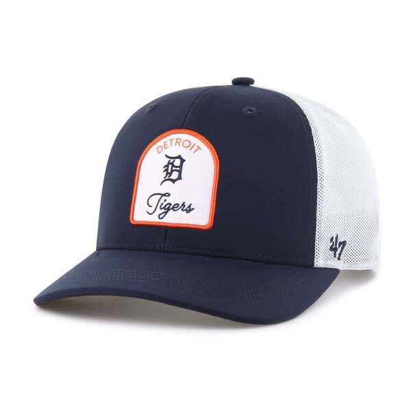 フォーティーセブン メンズ アクセサリー 帽子 Mens 47 Navy Detroitigers Gimmie Golf Trucker Adjustable Hat Navy ネイビー
