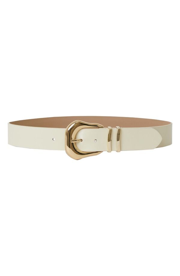ビーロウザベルト レディース アクセサリー レザー BLow the Belt Koda Mod Leather Belt Latte Gold ゴールド