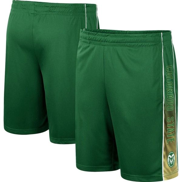 コロシアム メンズ ボトムス ハーフパンツ・ショーツ ショートパンツ Mens Colosseum Green Colorado State Rams Lazarushorts Green グリーン