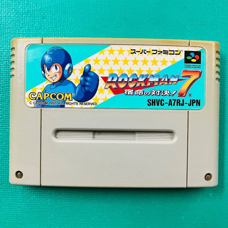 SFC スーパーファミコンソフト カプコン ロックマンX ロックマン7 箱