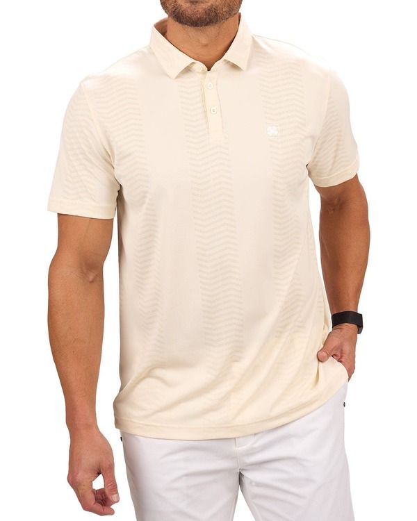 ブラックローバー メンズ トップス シャツ Black Clover Barney Polo Chalk チョーク