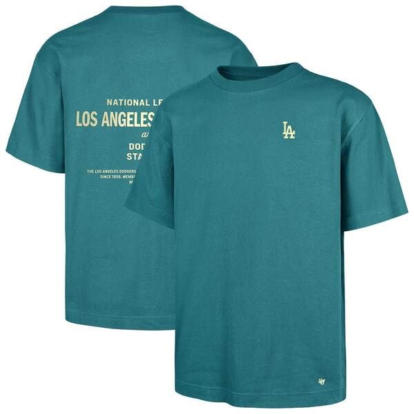 フォーティーセブン メンズ トップス Tシャツ Mens 47 Hunter Green Los Angeles Dodgers Leon Foundation TShirt Hunter Green 13,860円