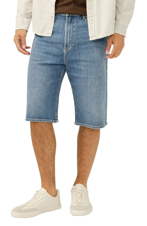 シルバー ジーンズ メンズ ボトムス デニムパンツ ショートパンツ Silver Jeans Co Biguy Denim Shorts Hermosa デニム