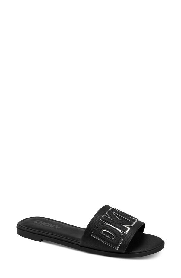 ダナ キャラン ニューヨーク レディース シューズ サンダル DKNY Willow Slide Sandal Black ブラック