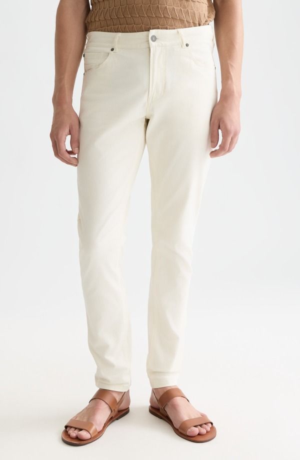 スコッチアンドソーダ メンズ ボトムス カジュアルパンツ スリムフィット Scotch Soda Ralston Stretch Twill Slim Fit Pants Eggnog