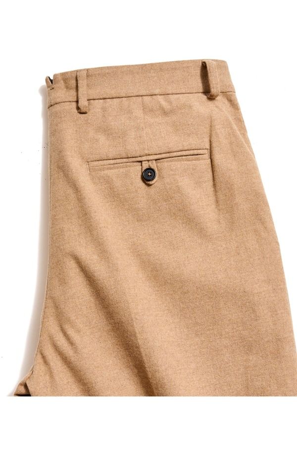 ビリーレイド メンズ ボトムス カジュアルパンツ コットン Billy Reid Flat Front Cotton Flannel Dress Pants Tan Heather ヘザー ビリーレイド メンズ ボトムス カジュアルパンツ コットン Billy Reid Flat Front Cotton Flannel Dress Pants Tan Heather ヘザー