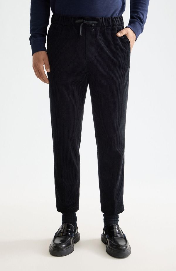 スコッチアンドソーダ メンズ ボトムス カジュアルパンツ コーデュロイ コットン ジョガーパンツ Scotch Soda Fave Loose Tapered Cotton Corduroy Jogg