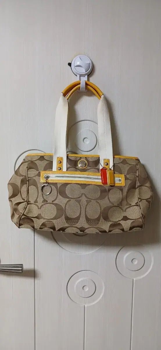 COACH シグニチャー ジャカード ショルダーバッグ