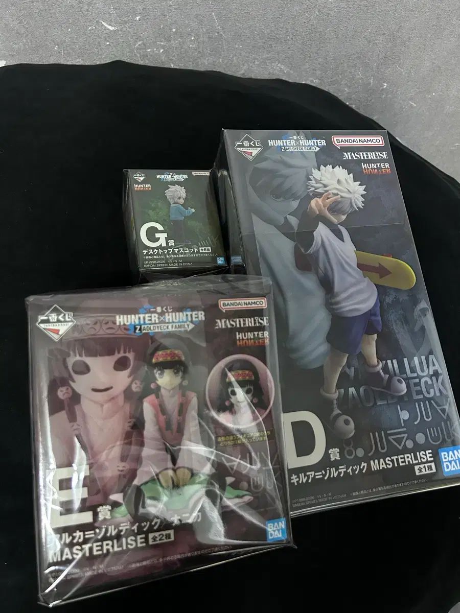 HUNTER×HUNTER 一番くじ D賞 キルア E賞 アルカ G賞 カナリア