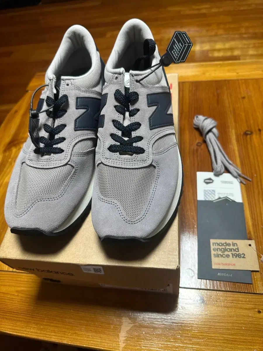 (新品)ニューバランス 730 メイドインUK 40周年 グレーネイビー 285