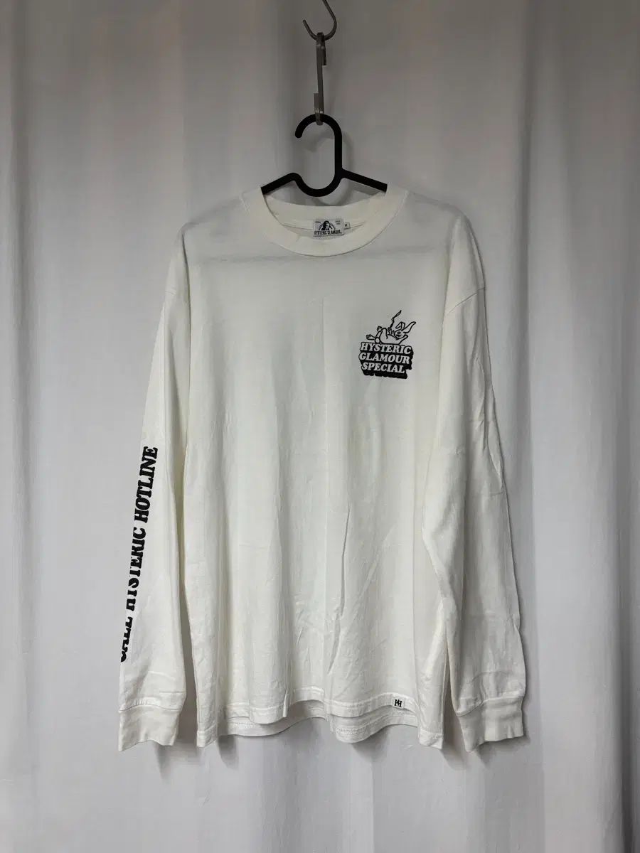 HYSTERIC GLAMOUR 20ss ネオン ピンナップガール ロングスリーブ Tシャツ