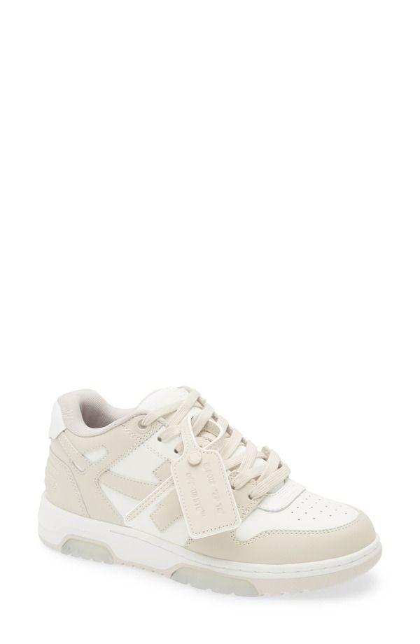 オフホワイト レディース シューズ スニーカー OffWhite Out Office Sneaker White Beige ホワイト