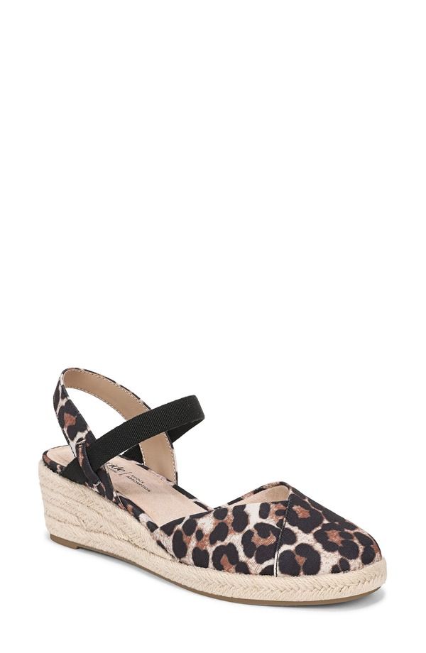 ライフストライド レディース シューズ サンダル プラットフォーム LifeStride Pilar Slingback Espadrille Platform Wedge Sandalight Na