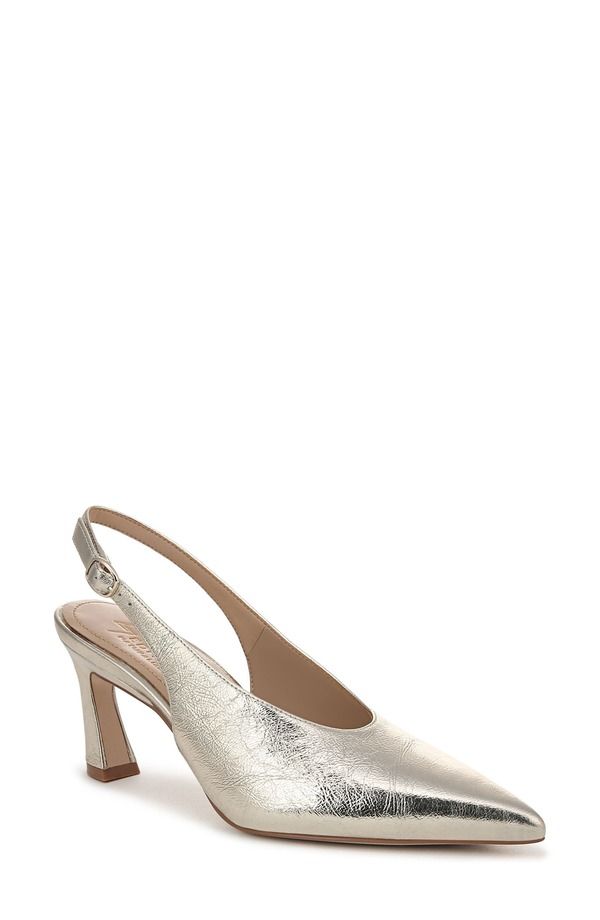 27 エディット ナチュラライザー レディース シューズ ヒール 27 EDIT Naturalizer Elaine Slingback Pointed Toe Pump Champagne シャン
