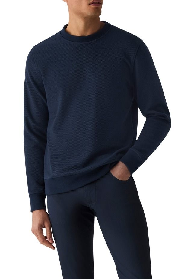 グレイソン メンズ アウター パーカー・スウェット シャツ Greyson Troy Performance Sweatshirt Maltese Blue ブルー