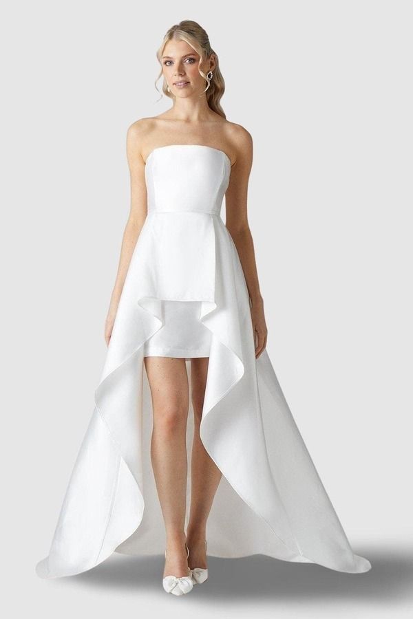 コースト レディース トップス ワンピース ミニ Coast Bandeau Mini Wedding Dress Ivory アイボリー 43,680円