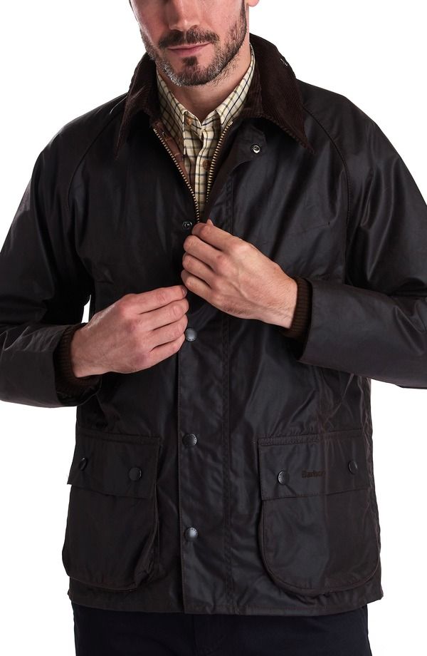 バブアー メンズ アウター ジャケット・ブルゾン コットン Barbour Bedale Wateresistant Waxed Cotton Jacket Rustic
