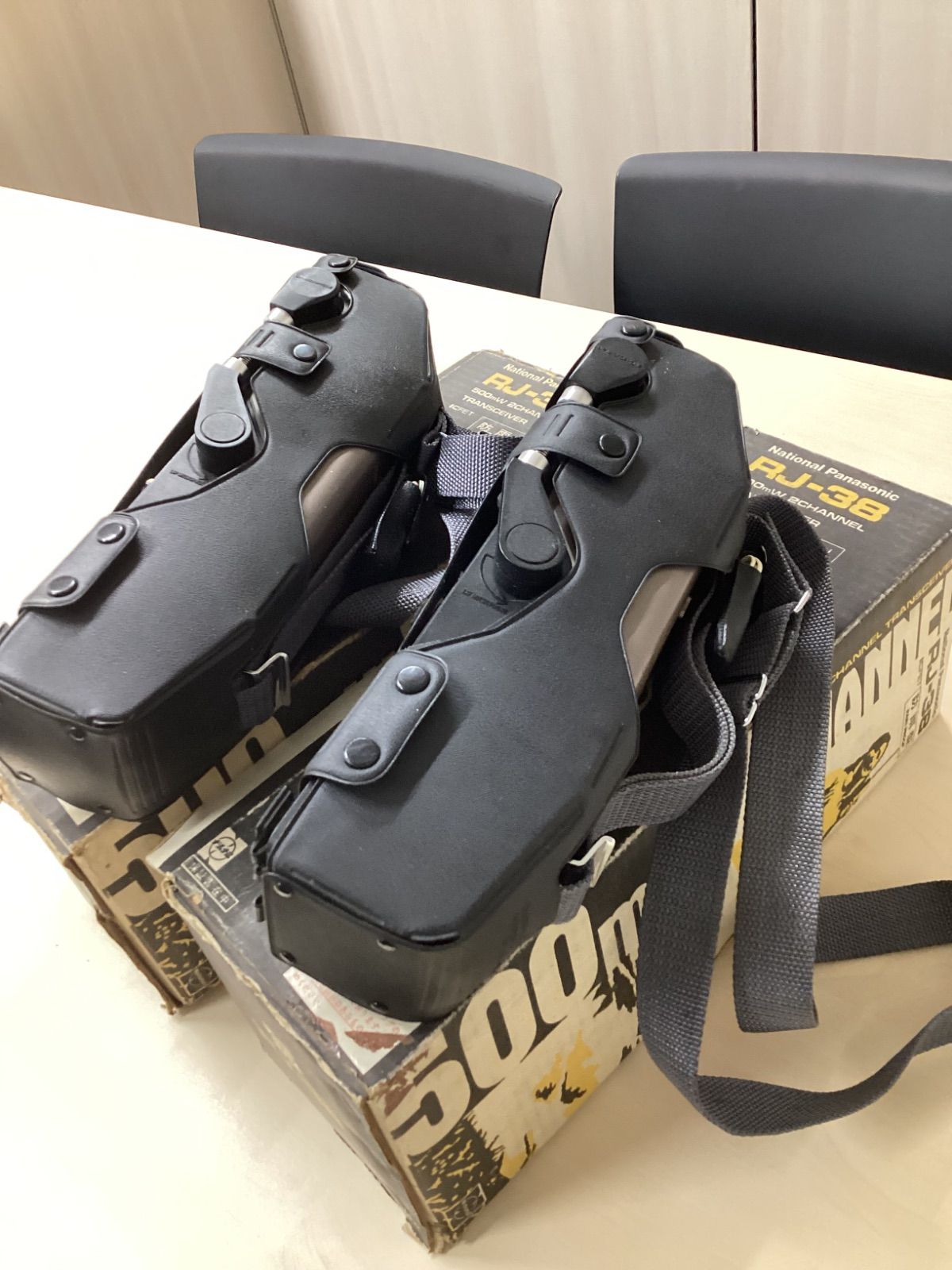 National Panasonic トランシーバー②（動作確認なし） RJ-38 2個