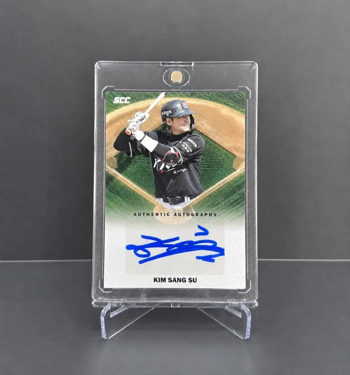 2026 KBO オートカード (KT キム・サンス サイン入りカード)