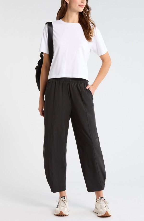ゼラ レディース ボトムス レギンス ハイウエスト パンツ アンクル Zellatlas High Waist Utility Adjustable Ankle Pants Black ブラック