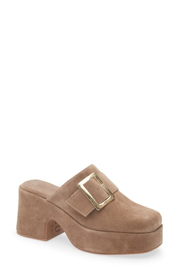ショコラブルー レディース シューズ ヒール プラットフォーム Chocolat Blu Haze Platformule Toffee Suede