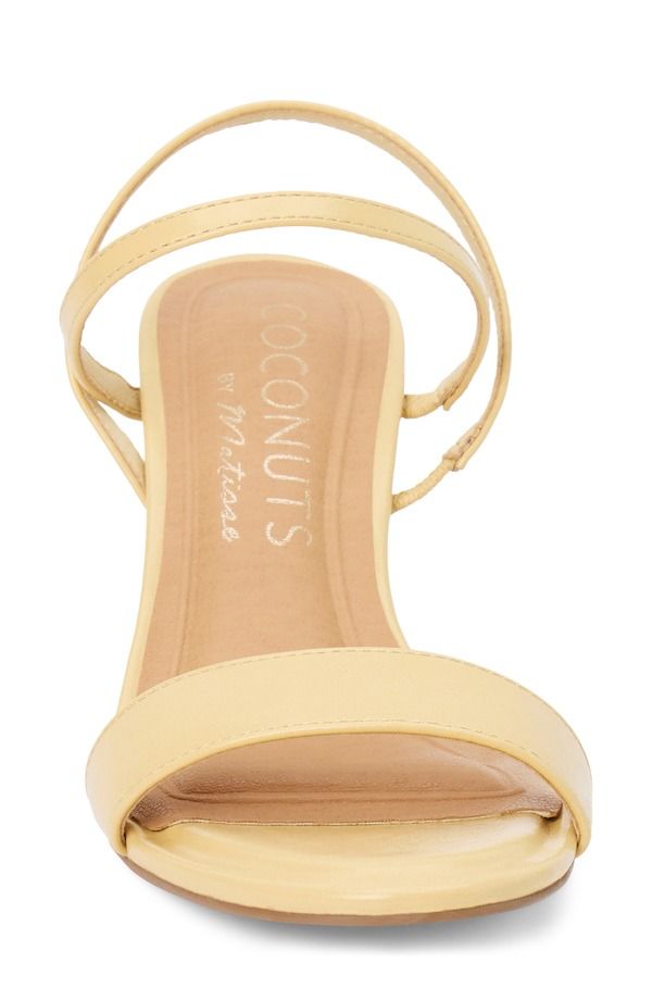 ココナッツバイマッテシィ レディース シューズ ヒール サンダル Coconuts by Matisse Trinity Slingbackitten Heel Sandal Butter ココナッツバイマッテシィ レディース シューズ ヒール サンダル Coconuts by Matisse Trinity Slingbackitten Heel Sandal Butter