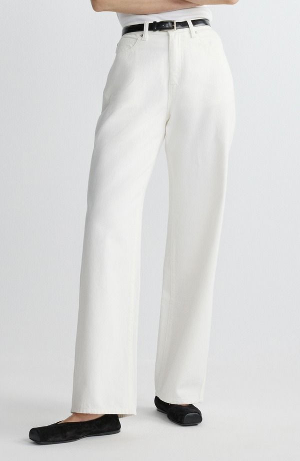 ディーエル 1961 レディース ボトムス デニムパンツ ハイウエスト ジーンズ DL1961 Kaylen High Waist Soft Curve Barrel Jeans White ホワイト