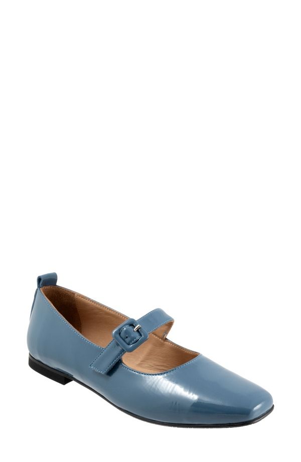 ブエノ レディース シューズ パンプス Bueno Eliana Mary Jane Flat Denim Patent デニム