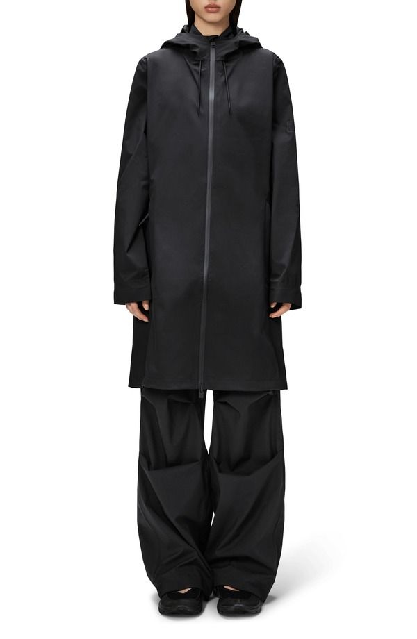 レインズ レディース アウター ジャケット・ブルゾン コート Rainsuva Waterproof Hard Shell Raincoat Black ブラック