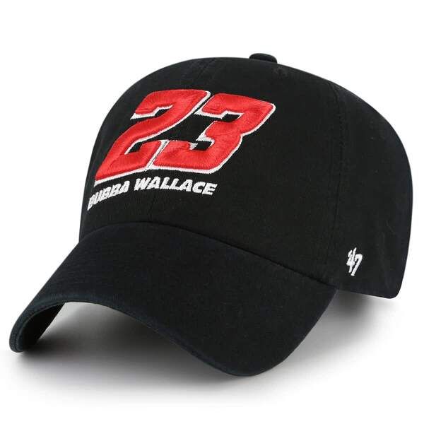 フォーティーセブン メンズ アクセサリー 帽子 レース Mens 47 Black Bubba Wallace Clean Up Adjustable Hat Black ブラック