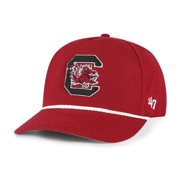 フォーティーセブン メンズ アクセサリー 帽子 Mens 47 Garnet South Carolina Gamecocks Rope Hitch Adjustable Hat Garnet