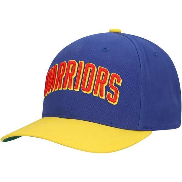 ミッチェルネス メンズ アクセサリー 帽子 Mens Mitchell Ness RoyalGolden State Warriors Team Up Classic Edition Adjustab 9,926円