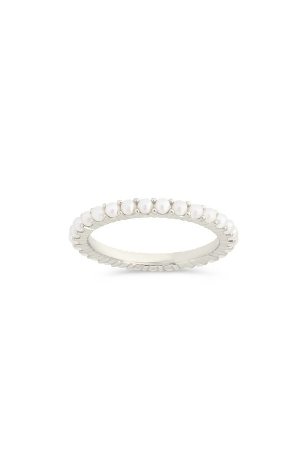 スターリングフォーエバー レディース アクセサリー 指輪 Sterling Forever Gianna Cultured Pearl Ring Silver シルバー